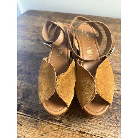 Laugh More Wedge in‎ Cognac Seychelles - Picture 2 of 8